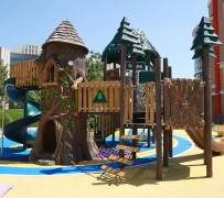 兒童木質(zhì)滑梯25